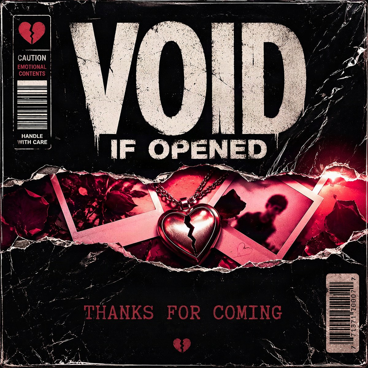 Thanks for Coming - Void If Opened single cover